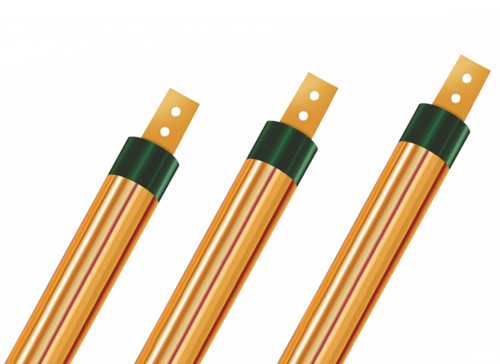 Copper Bonded Earthing Electrode (Pipe in Strip)